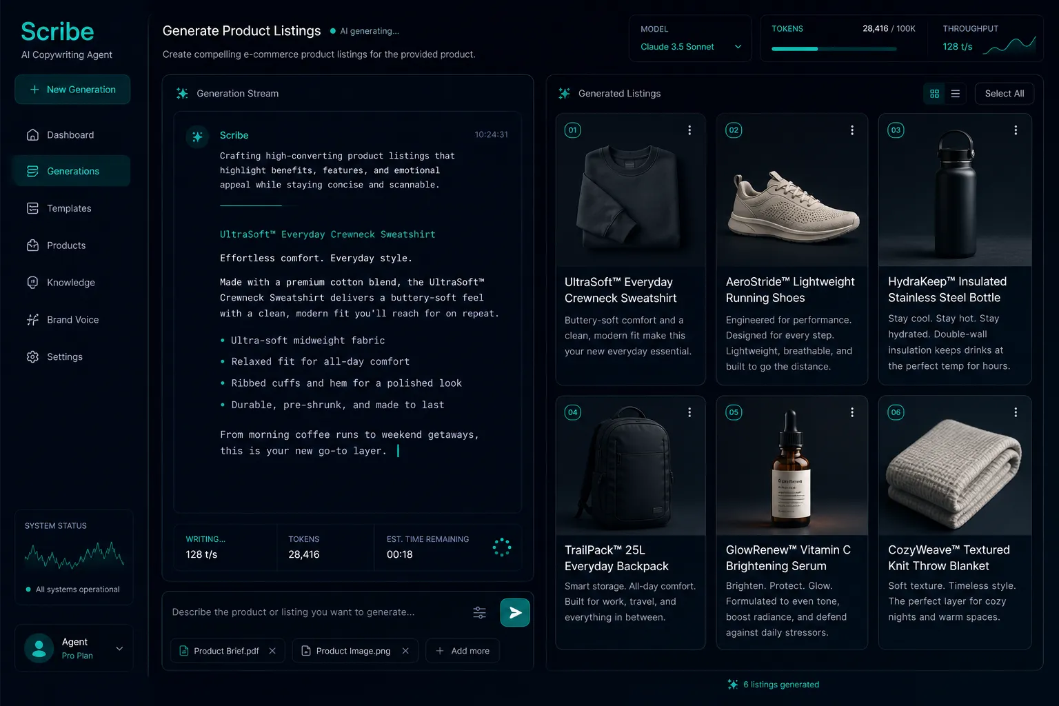 Backdrop AI product studio interface